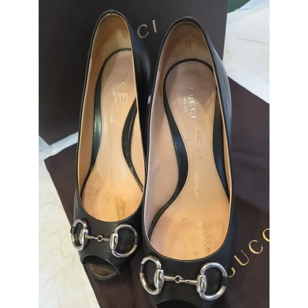 gucci heels 38.5